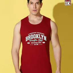 WOOSTRO Men Pack of 2 Typography Printed Round Neck Cotton Slim Fit T-shirts-picture-27