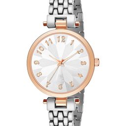 CSAMON Women Textured Round Foldover Regular Analogue Watch-NK 321RG-picture-15
