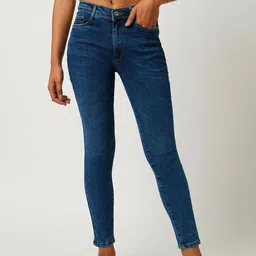 Kraus Jeans Women Skinny Fit High-Rise Light Fade Jeans-picture-16