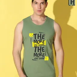 WOOSTRO Men Typography 2 Printed Raw Edge Slim Fit T-shirt-image-90