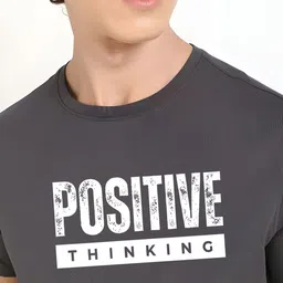 SZN Men Typography Printed Round Neck Regular Fit T-shirt image 5