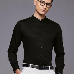 Louis Philippe Pure Cotton Slim Fit Formal Shirt-picture-25