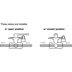 Legris Brass 2 Way Ball Valve Threaded BSPP 3/4 inch 40 Bar Operating Pressure, 0432 20 27 image 3