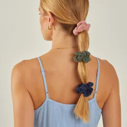 Accessorize Women Set Of 3 Ponytail Holders-image-44