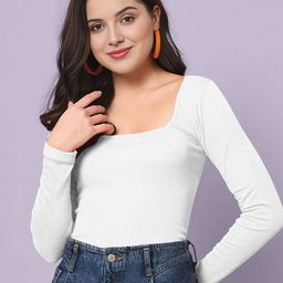 Dream Beauty Fashion Women Solid Fitted Top-picture-7