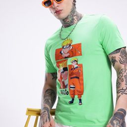Kook N Keech Naruto Printed Pure Cotton T-shirt-picture-5