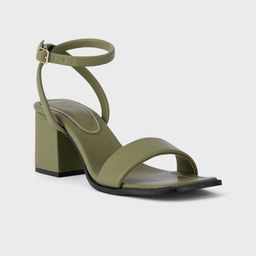 20Dresses Women PU Block Heels Sandals with Buckles-picture-27