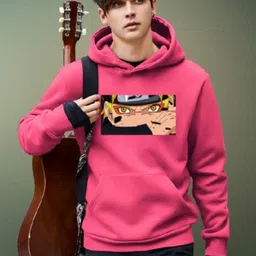 Parona Men Printed Hooded Sweatshirt-picture-32