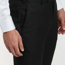Raymond Men Slim Fit Mid-Rise Formal Trousers image 2