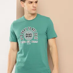 Alcis Men Typography Printed T-shirt image 1