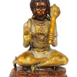 Exotic India Brown Religious Figurine Showpiece-picture-31