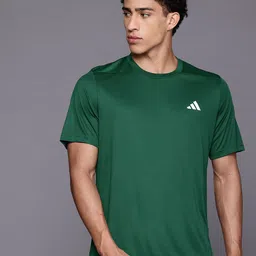 ADIDAS Brand Logo Detail Water Absorbent Aeroready Sports T-shirt-picture-27