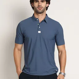 Campus Sutra Men Polo Collar Applique T-shirt-picture-35