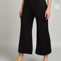 PAAVKI Pack Of 3 Loose-Fit Mid-Rise Trousers-picture-31