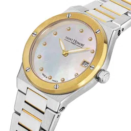 SAINT HONORE PARIS Women Haussmann Lady Embellished Dial Analogue Watch NH752125-4YBDT image 3