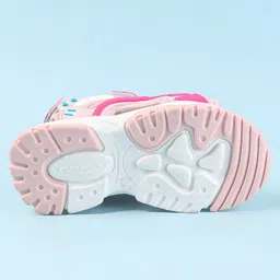 Cute Walk by Babyhug Velcro Closure Sandals - Pink image 5