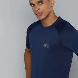 HRX by Hrithik Roshan Men Navy Blue Running T-shirt-picture-30