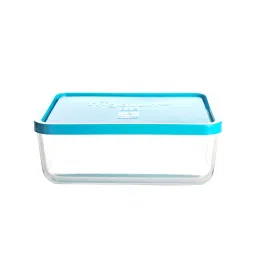 Bormioli Rocco Frigoverre Blue Lid Rectangle Container image 1