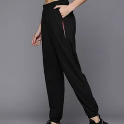 HRX by Hrithik Roshan Women Solid Running Joggers image 2