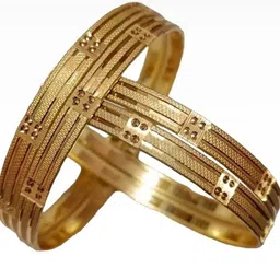 SGN fashion Gold Brass Bangles-picture-36