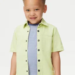 Marks & Spencer Boys Opaque Casual Shirt-picture-24
