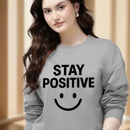 AUSK Women Graphic Printed Pullover Sweatshirt-image-24