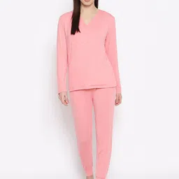 iki chic V-Neck T-shirt with Joggers-image-42