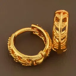 SHREE KRISHNA SHOPPING Gold-Plated Brass Earrings-picture-27