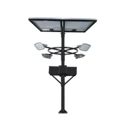 ielecssol 50 W LED Solar High Mast with Flood Light 12.8 V/60 Ah (Each) Battery Capacity IP65 Cool White for Outdoor Use image 2