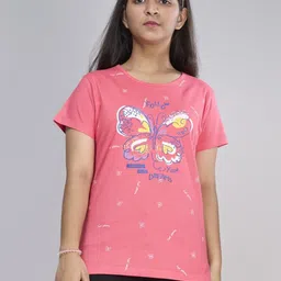 ZUNIORS SSC Kids-Unisex Pink Cotton Printed Tshirts-picture-29