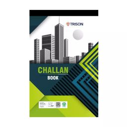 Trison Challan Book 10.5x16.5 cm 150 Sheets (50 Printed + 50 Printed 2nd copy + 50 Plain) Free carbon inside (Pack of 5)-picture-22