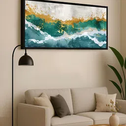 999Store Blue & White 1 Piece Canvas Other Wall Paintings image 3