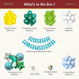 Special You Set Of 52 White & Green Festive Decors image 2