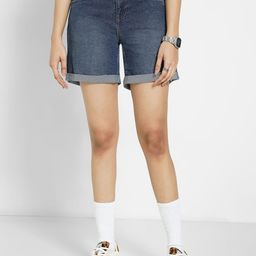 SF JEANS by Pantaloons Women Washed Denim Shorts-picture-43