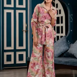 Kohsh Printed Tunic & Trousers Co-Ords image 1