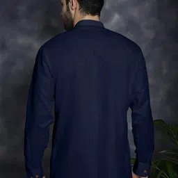 ZELINCO Men Thread Work Kurta image 5