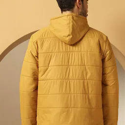 Metronaut Hooded Long Sleeves Longline Padded Jacket image 4