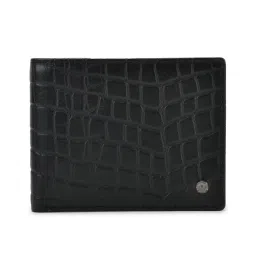 WOODLAND Mens Textured Black Wallet image 1