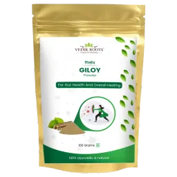 Vedikroots Pure Giloy Powder – Pure Extract – Strengthens Immunity And Fights Illnesses(100 GM)-image-8