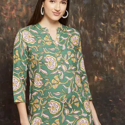 Melange by Lifestyle Floral Printed Kurti-picture-45