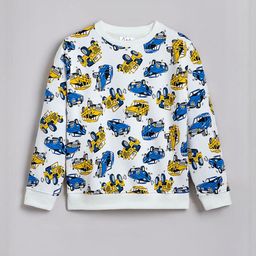 Hopscotch Boys Conversational Printed Sweatshirt-picture-9