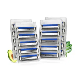 LetsShave Set Of 20 Pro 2 Max Twin Diamond-Coated Blades Razors Cartridges-image-3