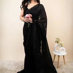 AWRIYA Zari Pure Cotton Handloom Saree-picture-35