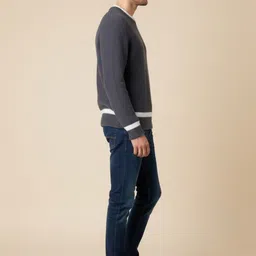 Mast & Harbour Men Striped Pullover image 4