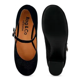 RAG & CO Suede Block Pumps image 2