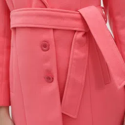 The Roadster Life Co. Notched Lapel Collar Single-Breasted Overcoat image 4