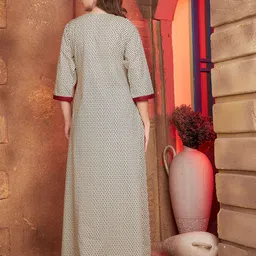 SANAA Printed Maxi Nightdress image 4