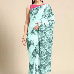 BUTA BUTI Floral Printed Pure Cotton Saree-image-96