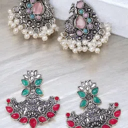OOMPH Floral Drop Earrings-picture-27