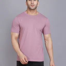 TEEFOX Round Neck Short Sleeves Regular Fit Casual T-shirt-image-6
